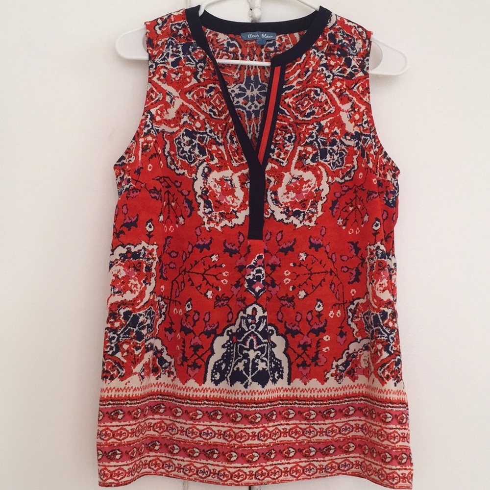 Patterned blouse